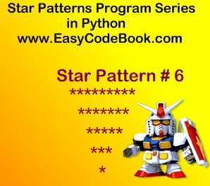 Python Program Print Star Pattern 6