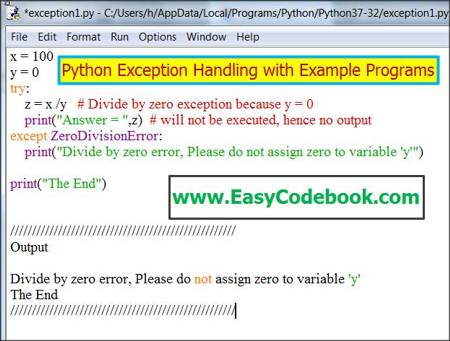 Python Exceptions - Raising Exceptions - How to Manually Throw an Exception  Code Example - APPFICIAL 