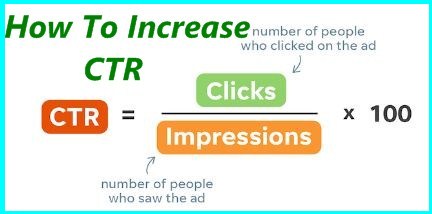 Increasing Google AdSense Click Through Rate